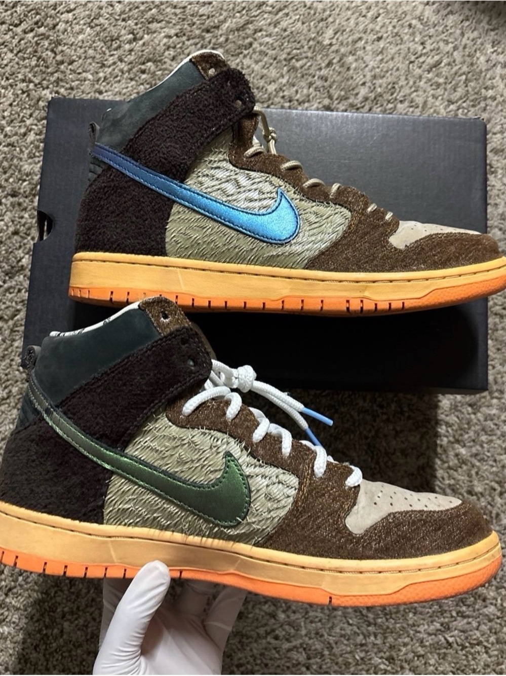 Nike SB Turdunken High-Top Sneakers